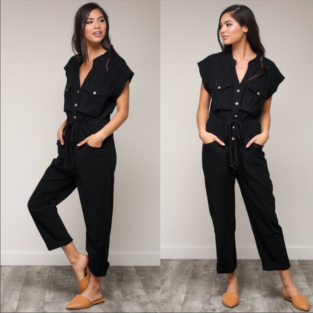 Black Jumpsuit.